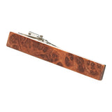 redwood burl tie clip